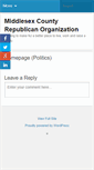 Mobile Screenshot of middlesexgop.net