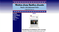 Desktop Screenshot of middlesexgop.org